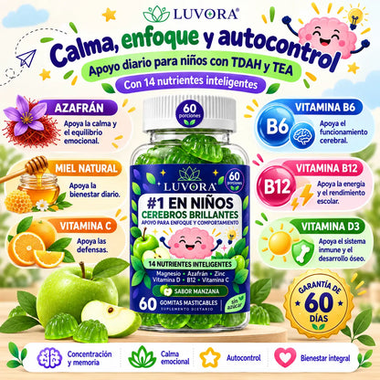 Luvora® Kids | Nutrición diaria para acompañar su bienestar