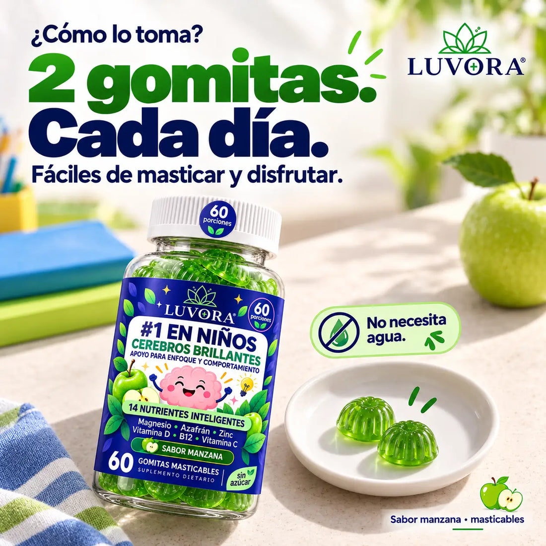 Luvora® Kids | Nutrición diaria para acompañar su bienestar