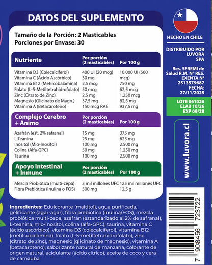 Luvora® Kids | Nutrición diaria para acompañar su bienestar