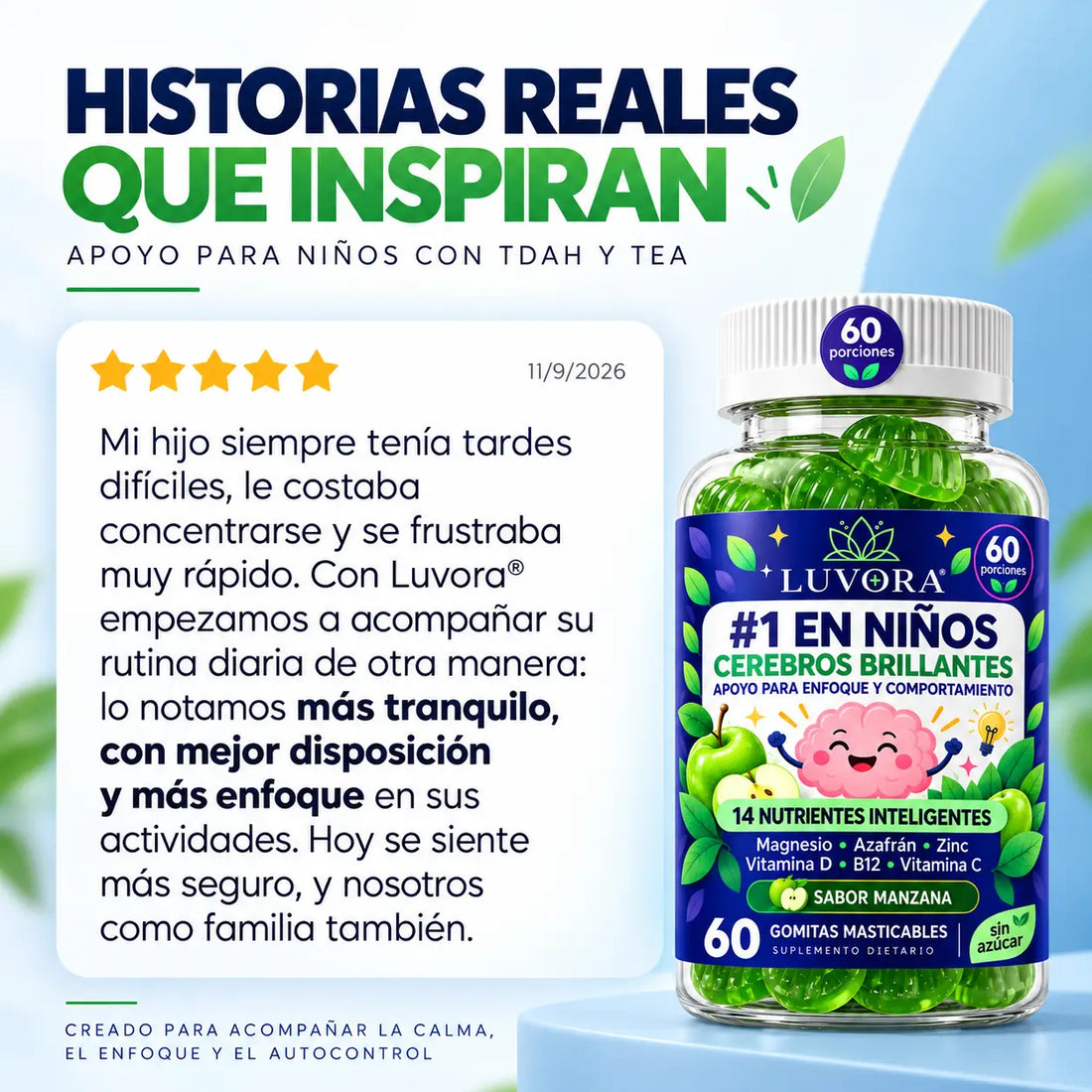 Luvora® Kids | Nutrición diaria para acompañar su bienestar