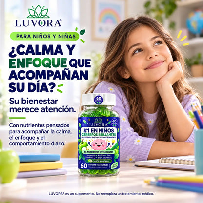 Luvora® Kids | Nutrición diaria para acompañar su bienestar