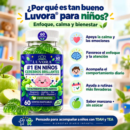 Luvora® Kids | Nutrición diaria para acompañar su bienestar