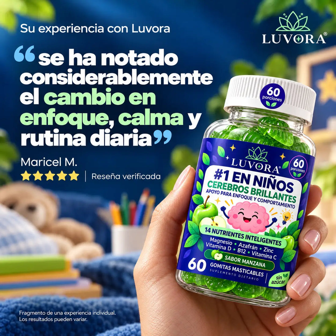 Luvora® Kids | Nutrición diaria para acompañar su bienestar